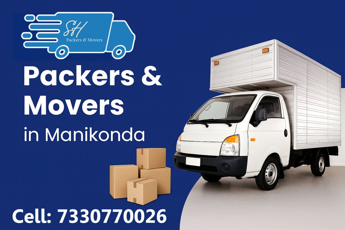 SH Packers & Movers relocation service in Manikonda Hyderabad.
